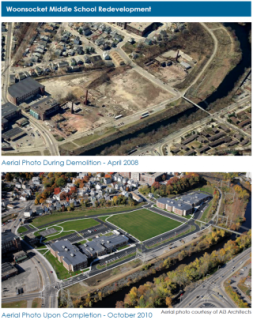 Woonsocket Middle School - Before & After