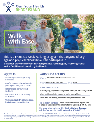 Walk With Ease Program